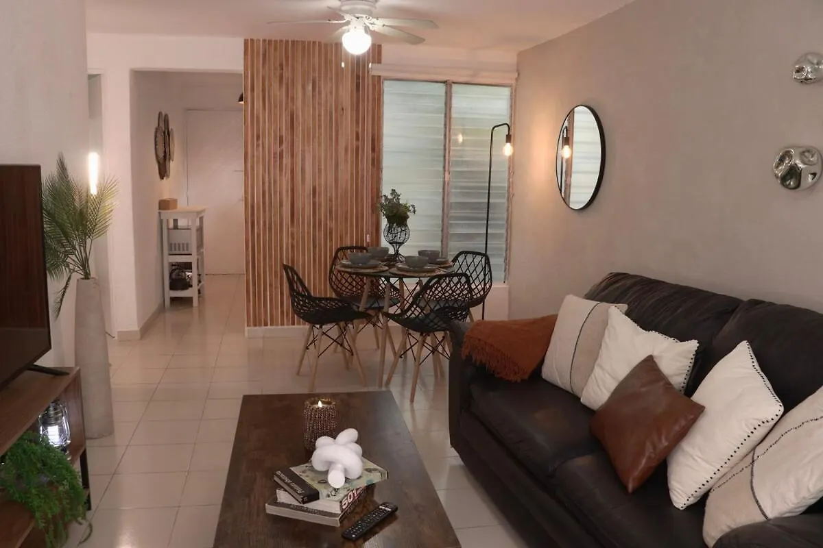 Apartament Zak Departamento Centrico Y Estiloso En Cancún Meksyk